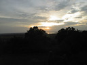 プノンバケンから見た夕日