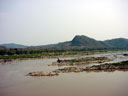 乾季のメコン川